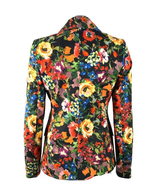 Moschino Black Single-Breasted Blazer