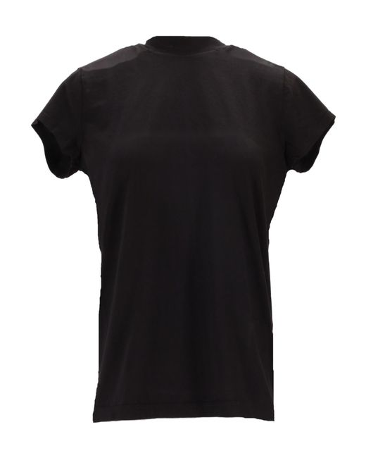 Rick Owens Black Short Sleeve T-Shirt