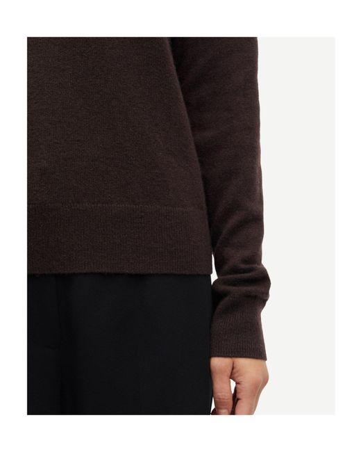 Samsøe & Samsøe Brown Boston O-Neck 6304 for men