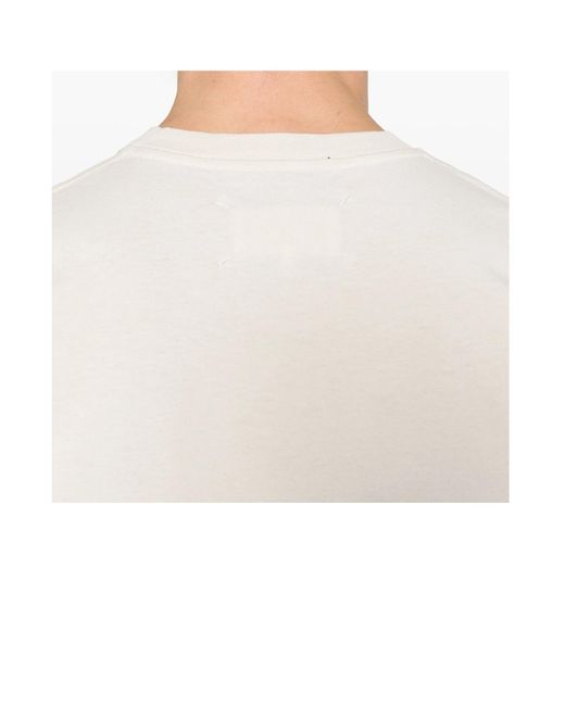 Maison Margiela White 3 Pack Crewneck T-Shirt for men