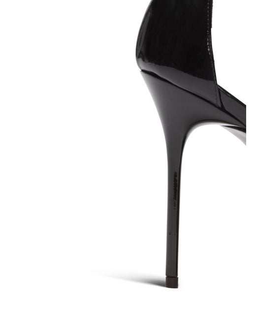 Balmain Black Heeled Shoes 'Sync'