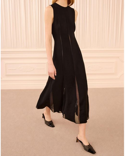 Ulla Johnson Black Sleeveless Midi Dress