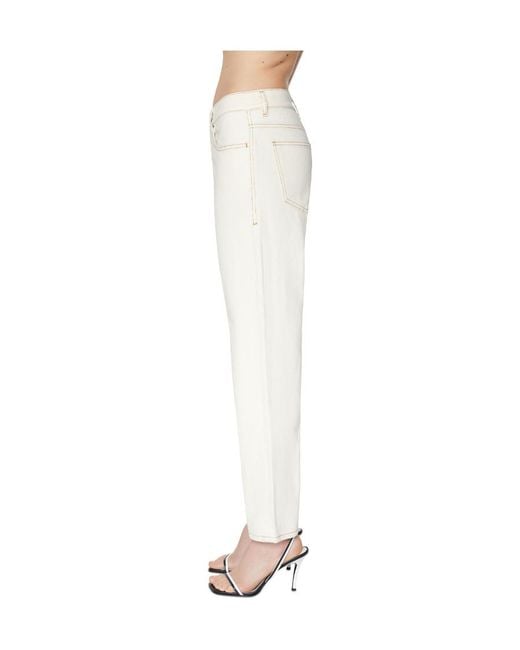 DIESEL White 2000 Flared Jeans