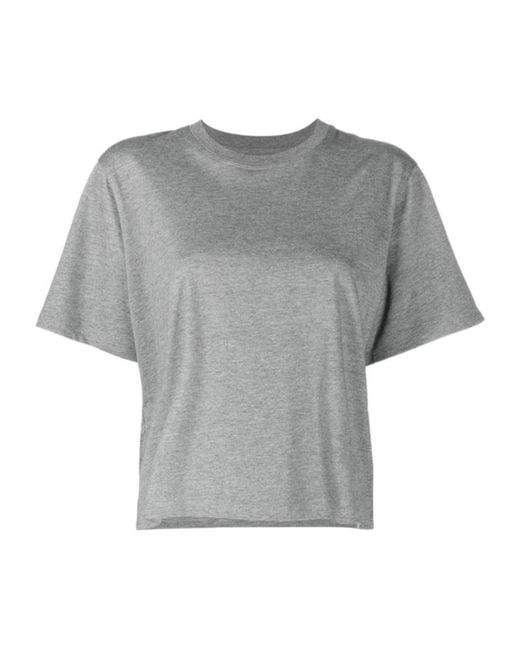 Loulou de Saison Gray Crew-Neck Oversized T-Shirt