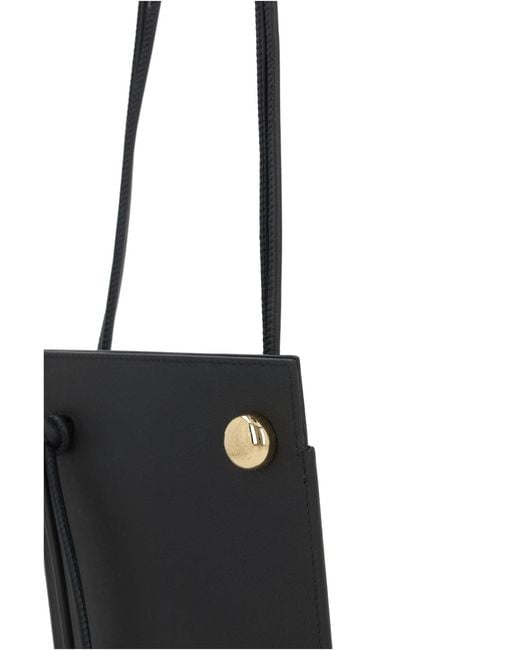Loewe Black Drawstring Tote Bag