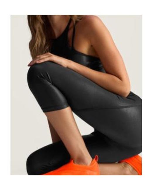Adidas By Stella McCartney Black Panelled Leggings