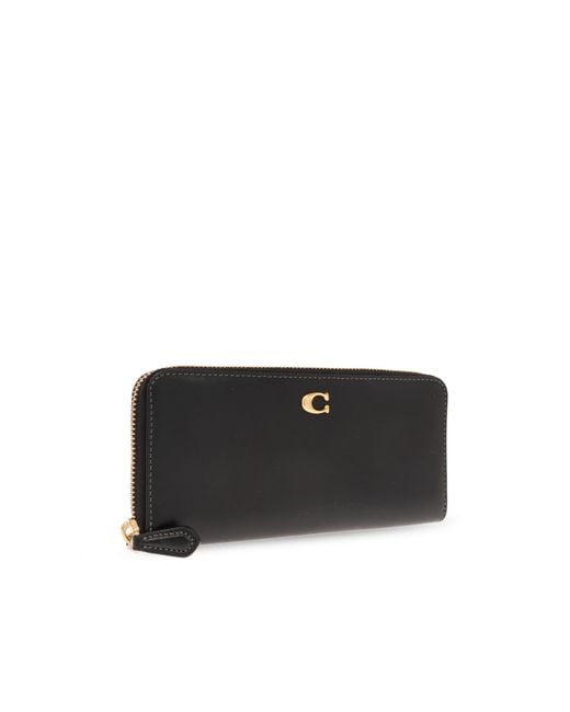 COACH Black Logo Wallet