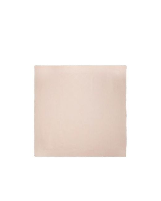 Ferragamo Natural Ferragamo Eyewear Monogram Fringed Scarf