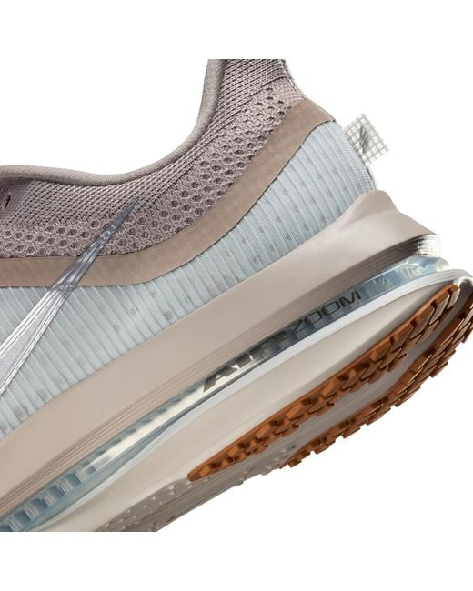 Nike Gray Pegasus Premium Running Shoes for men