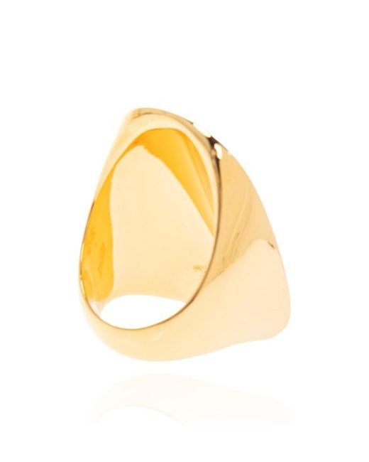 Loewe Metallic Logo Ring