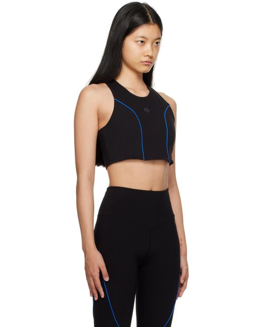 Anine Bing Black Bria Racer Back Top