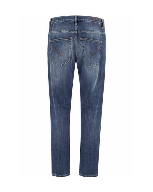 Dondup Blue Brighton Carrot Jeans for men