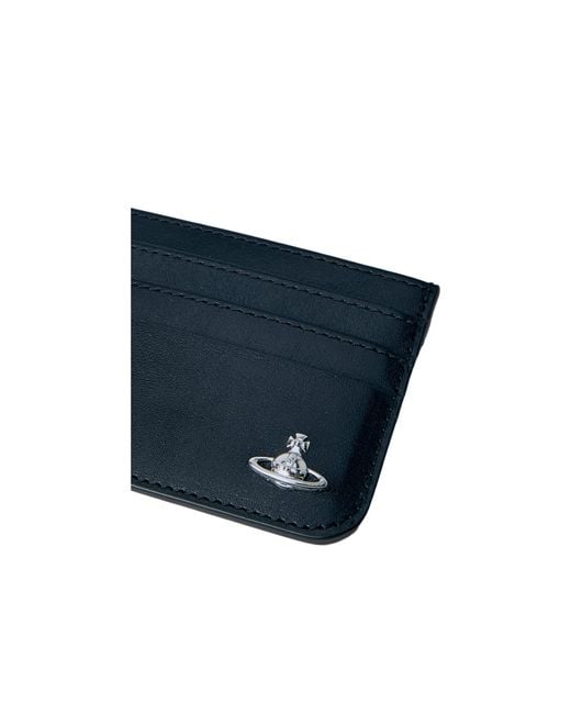 Vivienne Westwood White Chain Card Holder Wallet