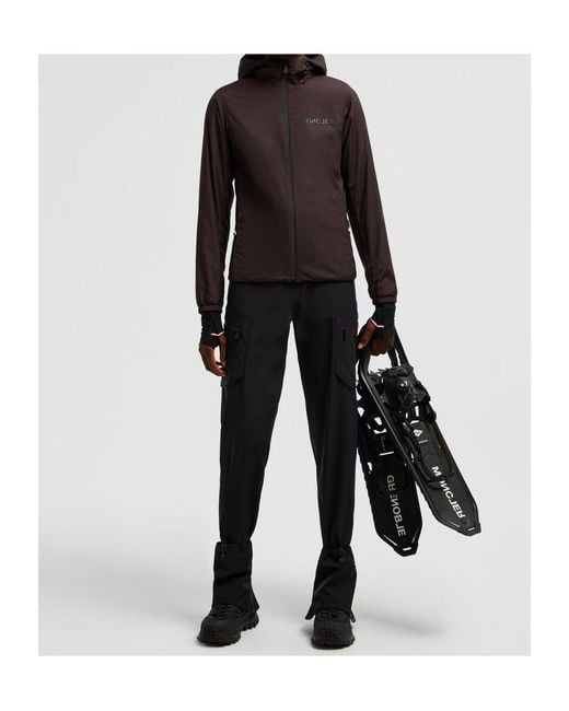 Moncler Purple Grenoble Mid Layer Hooded Jacket