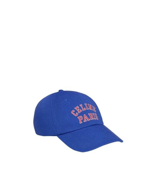 Céline Blue Richelieu Cap