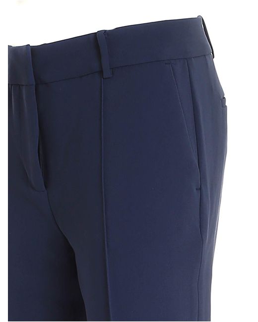 Michael Kors Blue Michael Tailored Slim Fit Pants