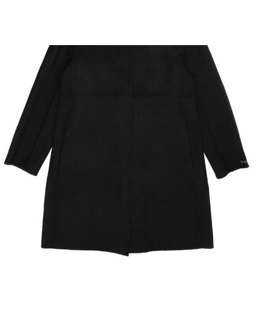 Max Mara Black Lapel Coat