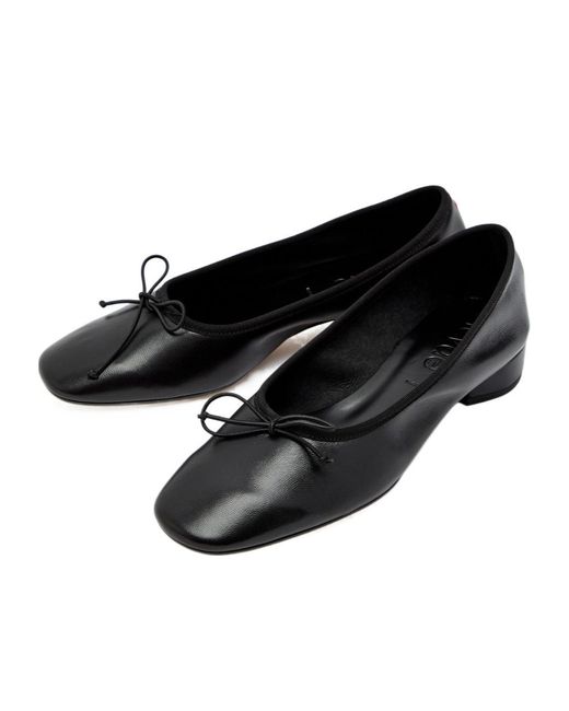 Aeyde Black Leather Pumps