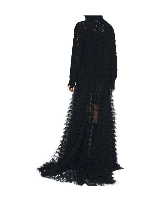 Dior Black Stand Collar Sweater