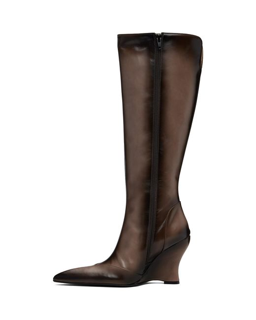 KNWLS Brown Sabaton High Boots