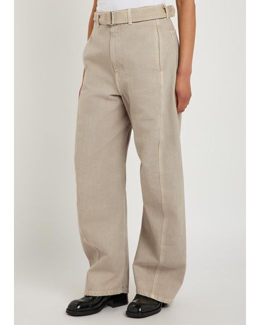 Lemaire Natural Cotton Casual Pants
