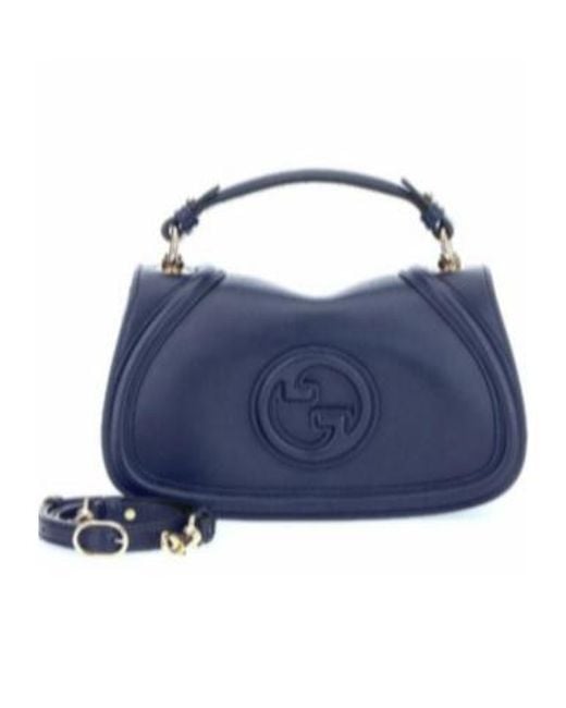 Gucci Blue Blondie Small Top Handle Bag