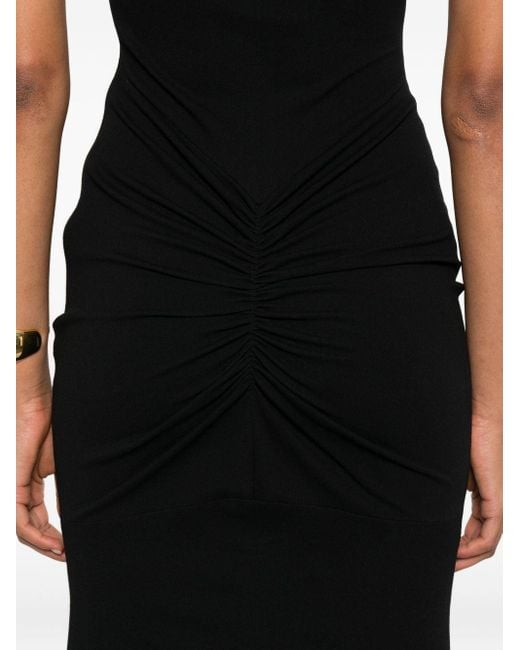 Jacquemus Black Figure-Hugging Maxi Dress