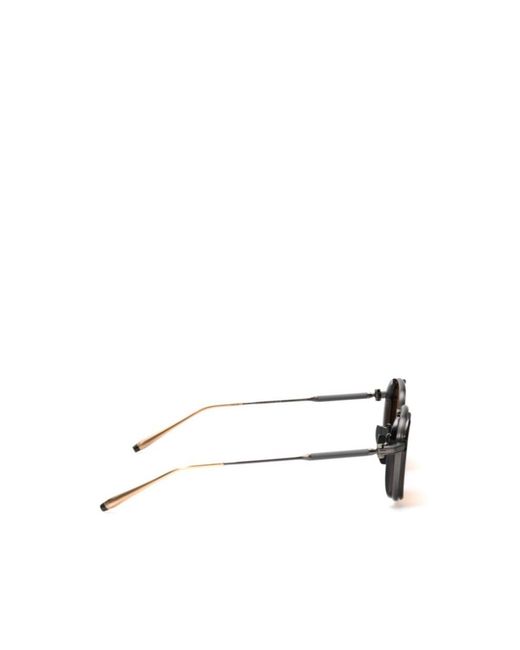 Akoni Metallic Eclipse Square Frame Sunglasses for men