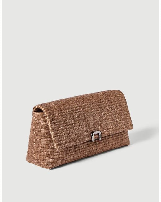 Brunello Cucinelli Brown Sartorial Clutch Bag