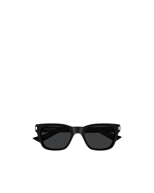 Saint Laurent Black Eyewear Square Frame Sunglasses for men