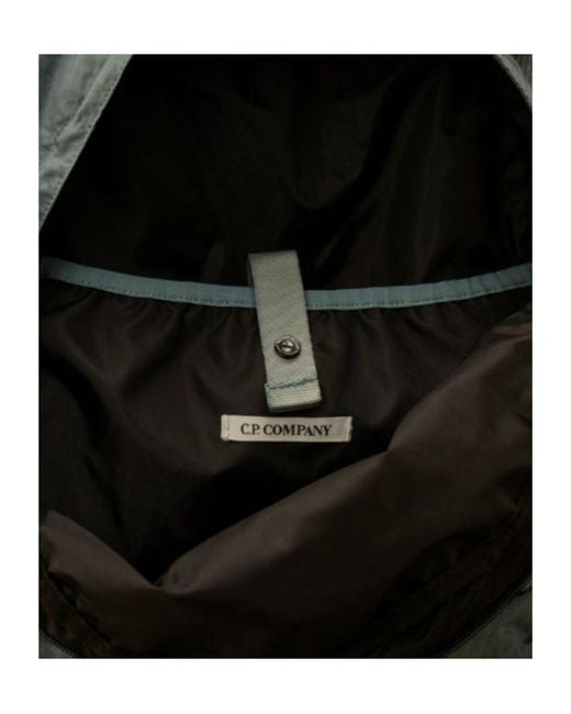 C P Company Green Lens Detailed Zipped Backpack for men