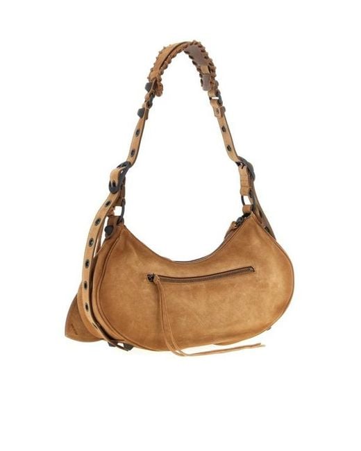 Balenciaga Brown Le Cagole Shoulder Bag