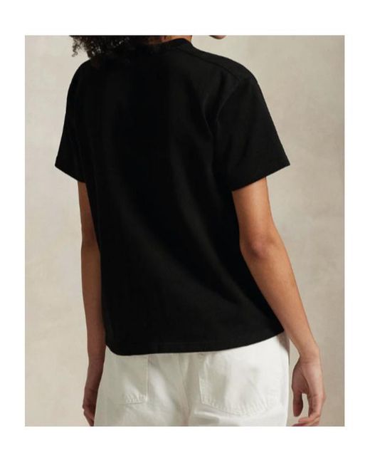 Polo Ralph Lauren Black Relaxed-Fit Jersey T-Shirt