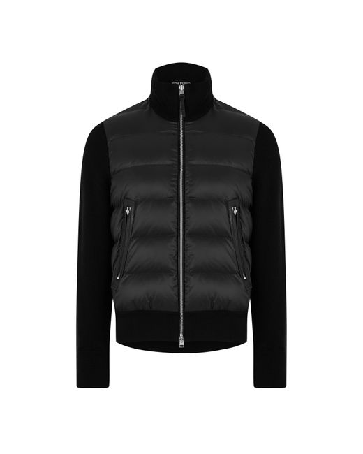 Tom Ford Black Padded Down Jacket for men