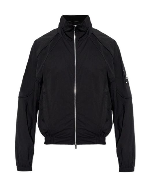 Moose Knuckles Black Skyline Cropped Jacket