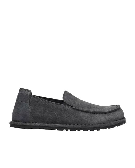 Birkenstock Black Utti Slip On Suede Leather for men