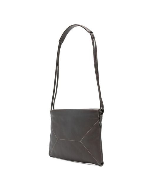 Brunello Cucinelli Black Mini Crossbody Shoulder Bag