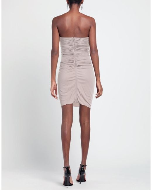 Saint Laurent Purple Sleeveless Balloon Dress