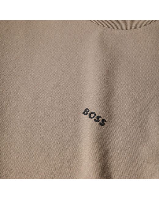 Boss Natural Logo Short-Sleeved T-Shirt for men