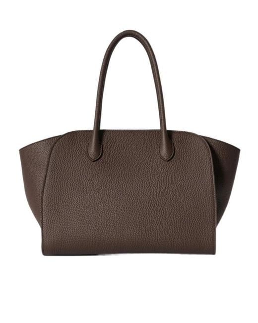 The Row Brown Marlo 12 Tote Bag