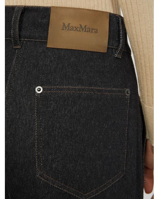Max Mara Black Mxpetereo Jeans