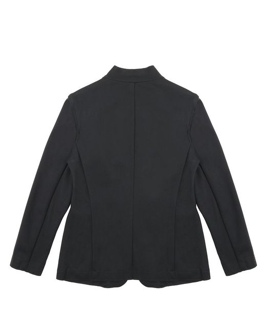 Armani Collezioni Black Logo Suit Jacket for men