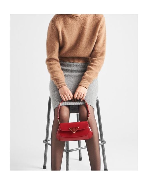 Prada Brown Long Sleeved Crewneck Jumper