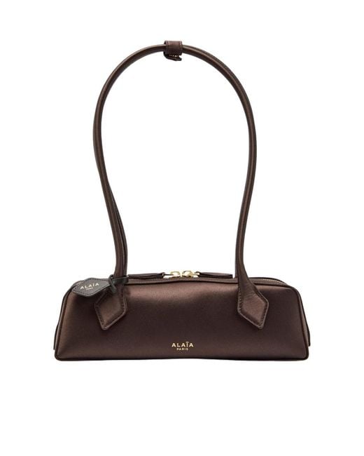 Alaïa Multicolor Le Teckle Small Satin Shoulder Bag
