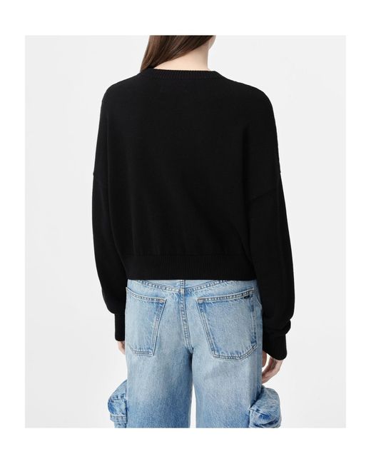 Amiri Black Round Neck Sweater