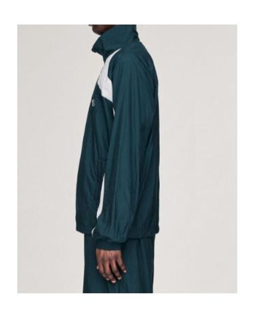 Y-3 Green Long-Sleeved Zipped Jacket for men