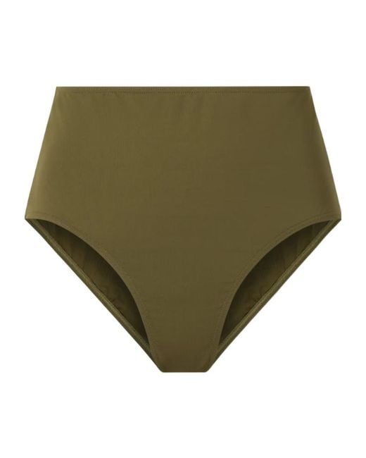 Nili Lotan Green Bikini Briefs