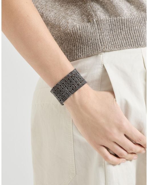 Brunello Cucinelli Multicolor Hook-On Bracelet
