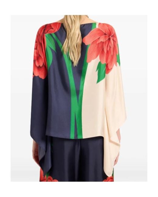 LaDoubleJ Multicolor La Doublej Queen Peony Square Top