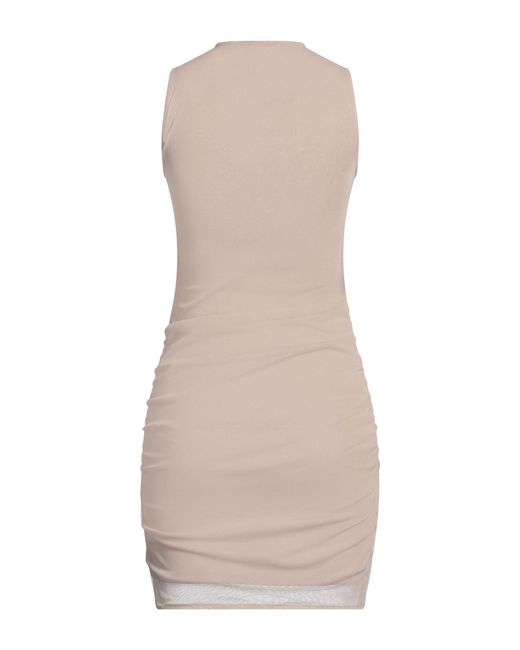 Saint Laurent Natural Bodycon Dress